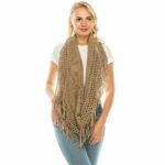 FashionFantasia Scarves ScarfWrap Infinity SC00037 Taupe 03 FashionFantasia Scarves ScarfWrap Infinity SC00037 Taupe 03