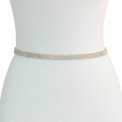 FashionFantasia Wholesale Body Accessories Belts Sashes BT339104 BA00016 Gold Clear op