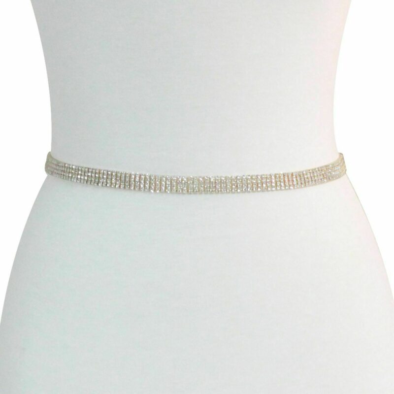 FashionFantasia Wholesale Body Accessories Belts Sashes BT339104 BA00016 Gold Clear op