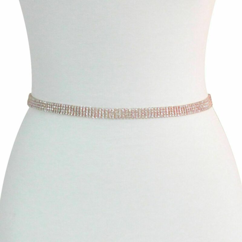 FashionFantasia Wholesale Body Accessories Belts Sashes BT339104 BA00016 RoseGold Clear op