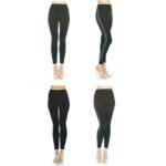 FashionFantasia Wholesale Clothing Bottoms Leggings BT00022 Black Silver FashionFantasia Wholesale Clothing Bottoms Leggings BT00022 Black Silver