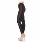 FashionFantasia Wholesale Clothing Bottoms Leggings BT00022 Black red 02 FashionFantasia Wholesale Clothing Bottoms Leggings BT00022 Black red 02