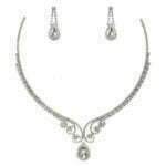 NE00113 NR72 20271 chocker style silver clear NE00113 NR72 20271 chocker style silver clear