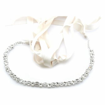 Bold and featuared rhinestone crystal belt