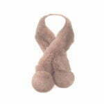 FashionFantasia SC00141 fur scarf wrap DUSTYROSE
