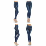 FashionFantasia Wholesale Clothing Bottoms Leggings BT00003 Denim Silver FashionFantasia Wholesale Clothing Bottoms Leggings BT00003 Denim Silver