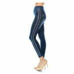 FashionFantasia Wholesale Clothing Bottoms Leggings BT00010 Denim Silver 02 FashionFantasia Wholesale Clothing Bottoms Leggings BT00010 Denim Silver 02