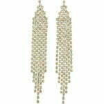 FashionFantasia Wholesale Jewelry Earrings Dangling Chandelier EC72 10489 ER00239 Gold Clear op FashionFantasia Wholesale Jewelry Earrings Dangling Chandelier EC72 10489 ER00239 Gold Clear op