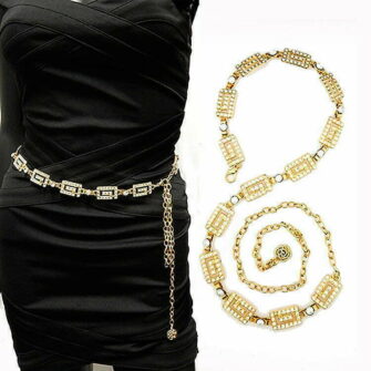 Greek Design RHinestone Belt