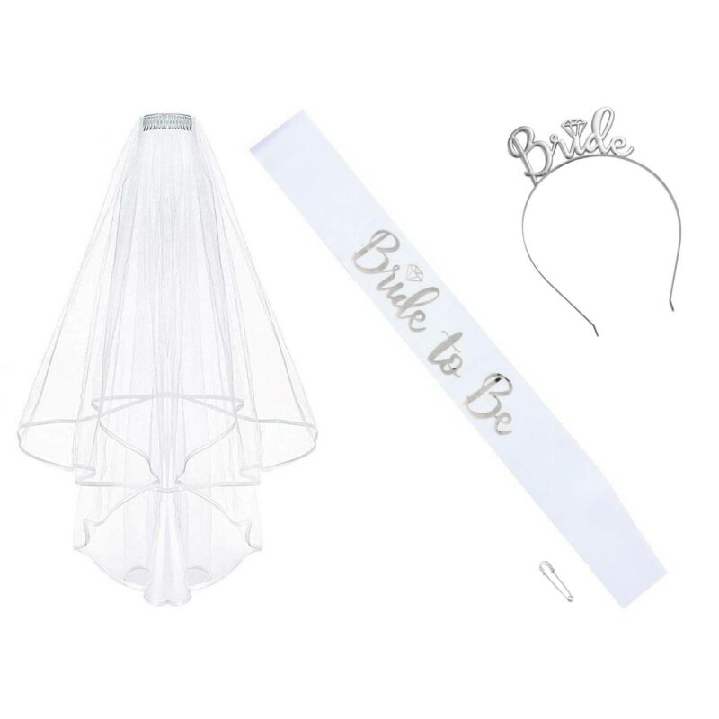 FashionFantasia Wholesale BridalProm Party Accessories Belts Sashes BW00084 NV320022 SILVER