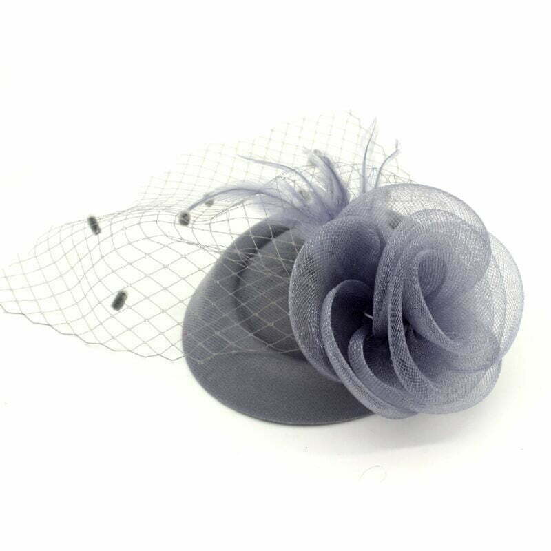 FashionFantasia Wholesale Head Pieces Fascinator HP300043 HP00483 Grey OP