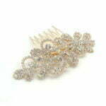 FashionFantasia Wholesale Head Pieces Head Hair Hair Combs HM300116 HP00618 Gold Clear FashionFantasia Wholesale Head Pieces Head Hair Hair Combs HM300116 HP00618 Gold Clear