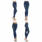 FashionFantasia Wholesale Clothing Bottoms Leggings BT00006 Denim Silver FashionFantasia Wholesale Clothing Bottoms Leggings BT00006 Denim Silver