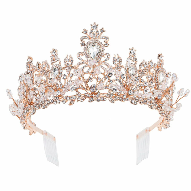 Tiara Birdal Pageant HP00681 TR7023 RoseGold Clear.jpg
