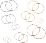 basic hoop earrings 25 35 45 55 65 75 100 basic hoop earrings 25 35 45 55 65 75 100