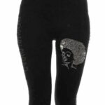 FashionFantasia Wholesale Clothing Bottoms Leggings BT00025 Black Silver FashionFantasia Wholesale Clothing Bottoms Leggings BT00025 Black Silver