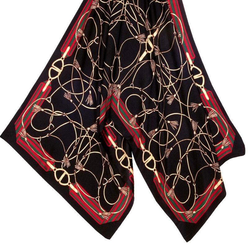 SC10141SatinSilk Rectangle Scarf