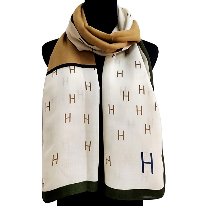 SC112564SatinSilk Rectangle Scarf