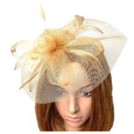 Flower Mesh Flapper Fascinator s18