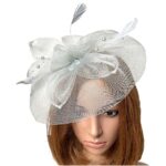 Flower Mesh Flapper Fascinator s18