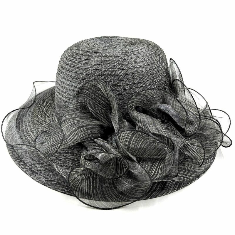 Floral Organza Fascinator Millinery Hat