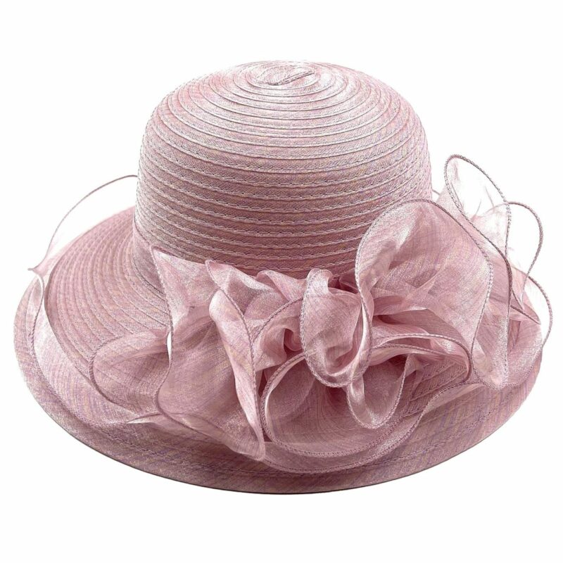 Floral Organza Fascinator Millinery Hat