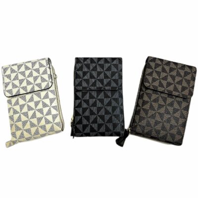 Monogram Top Cover Crossbody wallet bag