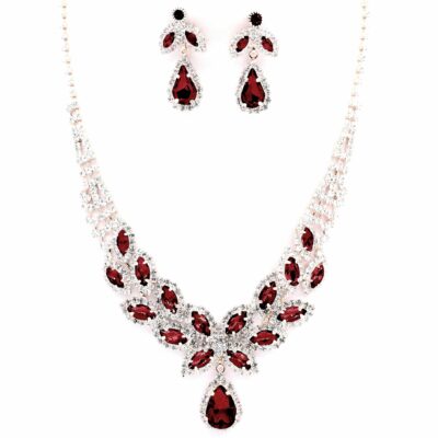 silver-burgundy