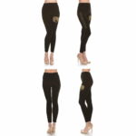FashionFantasia Wholesale Clothing Bottoms Leggings BT00024 Black Gold.jpg