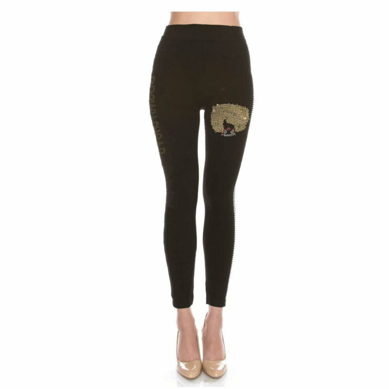 FashionFantasia Wholesale Clothing Bottoms Leggings BT00024 Black Gold 02.jpg