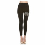 FashionFantasia Wholesale Clothing Bottoms Leggings BT00024 Black Silver 02.jpg