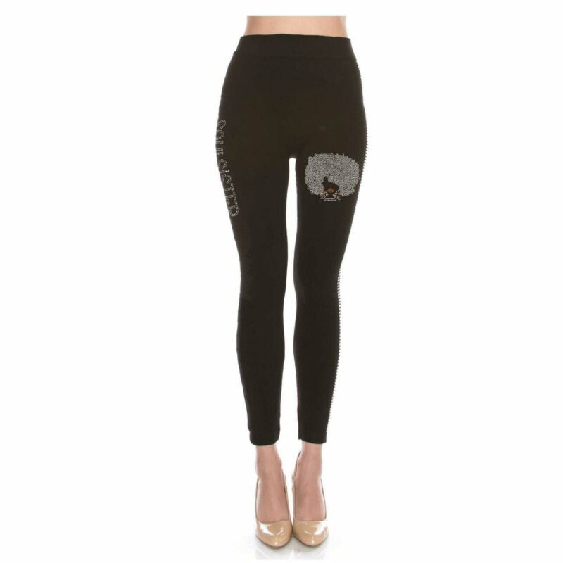 FashionFantasia Wholesale Clothing Bottoms Leggings BT00024 Black Silver 02.jpg