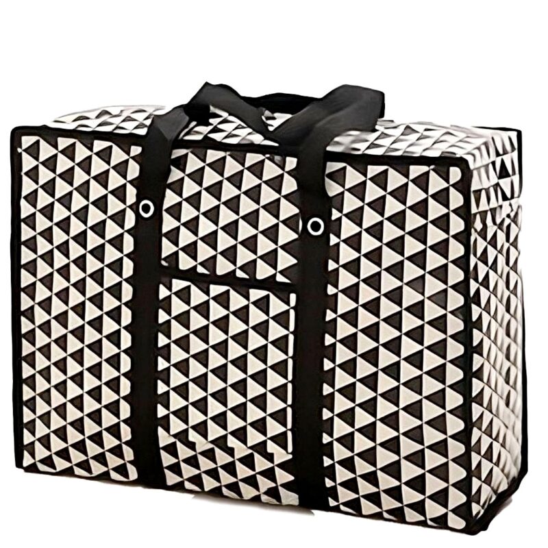 Triangle Jumbo Extra Large Shopping Strage Laundry Bag