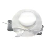 FF921 Oversized Bow Organza Fascinator Millinery Hat