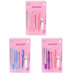 ACO1577-makeup-cosmetic-wholesale-diacly 12pk 5pk Nail Care Kit Manicure Set Nail Clipper File Cuticle Tools Grooming