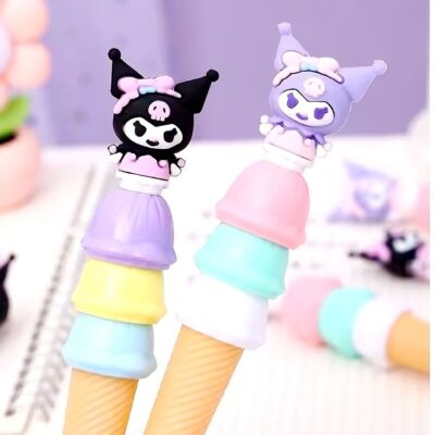 36pk Cartoon Character Corn Shape Ball Pen Box