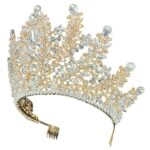 HT963GCR-Photoroom_2-Enhanced-SR High Top Brilliant Crystal Leaves Queen Pageant Tiara