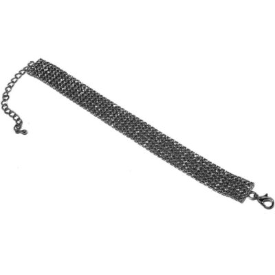 2.5mm 6 Fixed Row CZ Bracelet