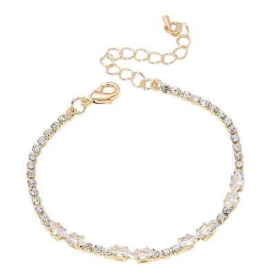 Simple Modern Single Line CZ Bracelet