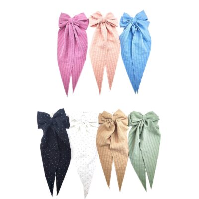 Bling Rhinestone Hair Bow and Barrettes