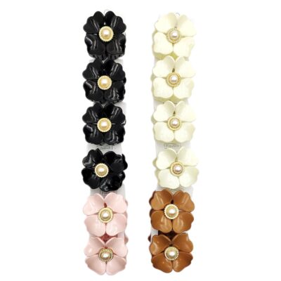 Flower Pearl Hair Clip Pins