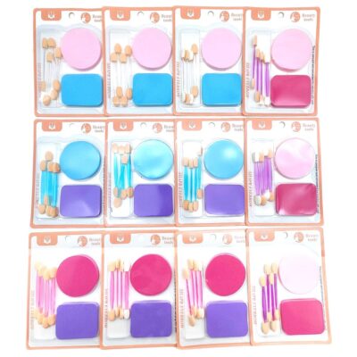 Makeup Sponge Applicator Set - Powder Puff Sponges