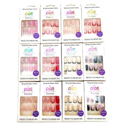 Bring the Salon Press On Art Nails 12 Count