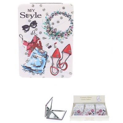Flower Handheld Compact Mirror