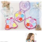 Beautiful watercolor flowers decorated background. Can be used as greeting card or invitation card design. Kids’ Makeup Case: Eye & Lip Liner Fun!