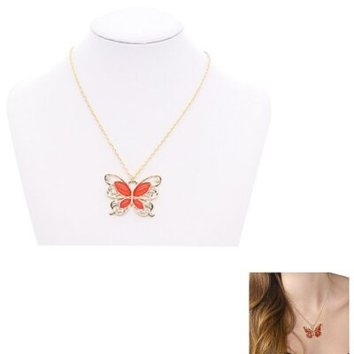 Butterfly Pendant Necklace