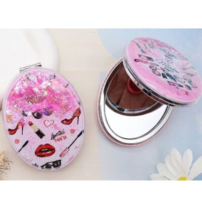 Stunning Oval Makeup Compact Mirror