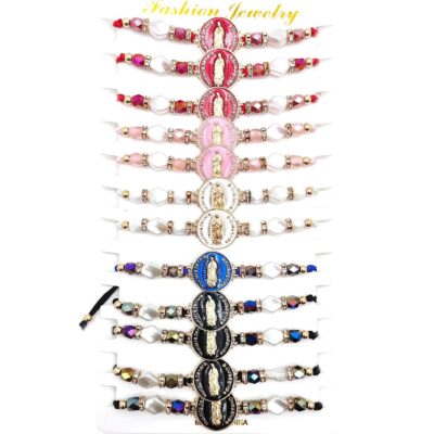 Our Lady of Guadalupe String Knot Bracelet