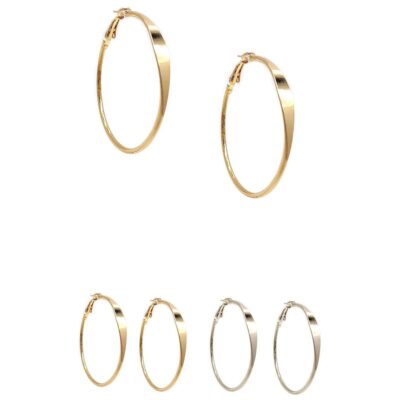 Fashion Hoop Earrings Large Hoops for Women