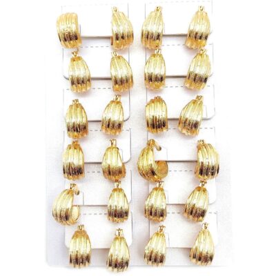 Mini Half Circle Hoop Earrings